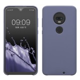 Husa pentru Motorola Moto G7 / Moto G7 Plus, Silicon, Albastru, 48632.130