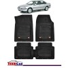 Covorașe Auto TeamCar&reg; Tip Tăviță Compatibile Volvo S80 Mk1 (1998&ndash;2006) - Sedan, Cauciuc