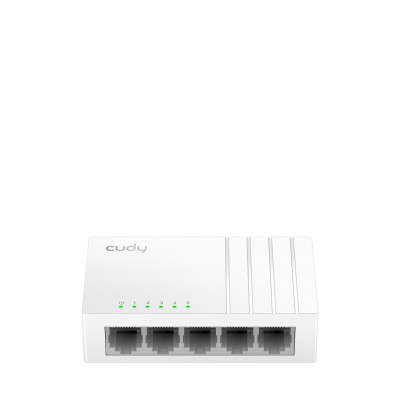 CUDY 5-Port Gigabit Splitter with USB C foto