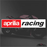 APRILIA RACING-MODEL 3-STICKERE MOTO - 10 cm. x 1.93 cm.