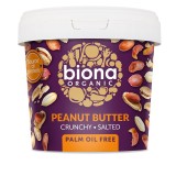 Crema Tartinabila de Arahide Crunchy cu Sare Bio Biona 1kg, Biona Organic