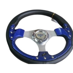 Volan sport in 3 spite - Albastru