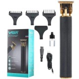 Cumpara ieftin Aparat de Tuns Contur Profesional VGR V-179, Lame Inox, USB, 120min Autonomie + 3 Distantiere