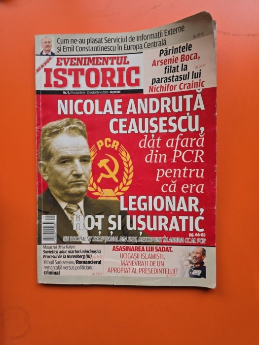 Evenimentul Istoric nr. 9/19.10.2018 -