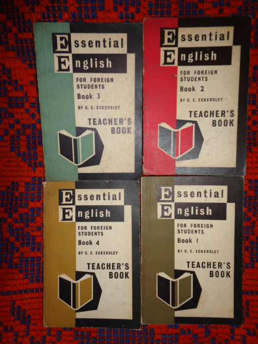 Essential english for foreign students - E.Eckersley / Teacher&#039;s book - 4 volume