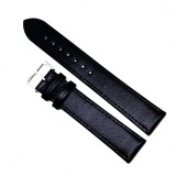 Curea de ceas din piele naturala anti-alergica Neagra XL 16mm 18mm 20mm 22mm 24mm C3061-A-4XL9, Time Veranda