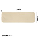 Geam spate 380x780 mm pentru tractor forestier, grosime 5 mm