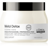 L&rsquo;Or&eacute;al Professionnel Serie Expert Metal Detox mască hrănitoare profundă pentru par vopsit si deteriorat 500 ml