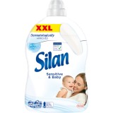 Balsam de rufe Silan Sensitive &amp; Baby, 130 spalari, 2.86 l