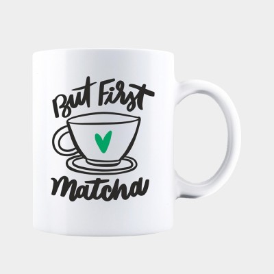 Cana alba personalizata BUT FIRST MATCHA, INOVATIX&amp;reg;. 330ml foto
