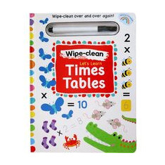 Wipe-Clean: Let's Learn Times Tables, Sandcastle