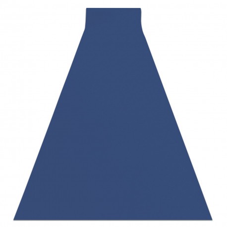 Traversa anti-alunecare RUMBA 1380 o singură culoare safir, 200 cm