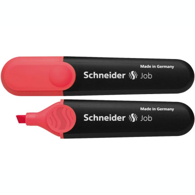 Textmarker Schneider Job Rosu foto