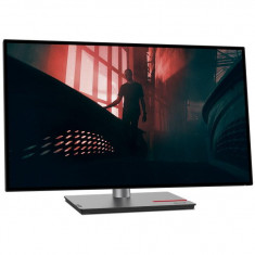 Monitor IPS LED Lenovo ThinkVision 27 P27h-30, OHD 2560 x 1440, HDMI, DisplayPort, Pivot Negru