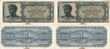 2 x 1944 (29 VI), 1.000.000 drachmai (P-127a.1) - Grecia - stare XF+!