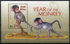 AFRICA DE SUD 2004 ZODIAC CHINEZESC ANUL MAIMUTEI