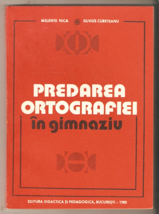 Predarea Ortografiei in Gimnaziu