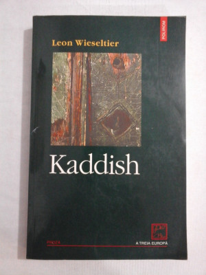 KADDISH - Leon WIESELTIER foto