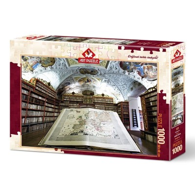 Puzzle 1000 piese - LIBRARY foto