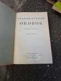 Fransk-Svensk Ordbok - Johan Vising,dictionar franceză-suedeza