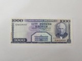 Islanda 1000 Kronur 1961 Rara
