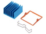 Radiator cu Aripioare BGA Albastru 30x30mm