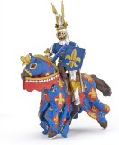 Papo Figurina Cavaler Crin Albastru