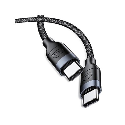 Cablu Date si Incarcare USB Type-C la USB Type-C Usams U31, PD Fast Charge, 100W, 5A, 1.2 m, Negru US-SJ400 foto