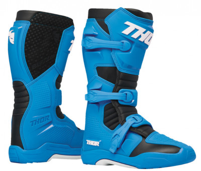 Cizme Thor XR MX Blue Black foto