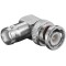 Adaptor 90 grade BNC tata - mama BNC contacte aurite Goobay 11345