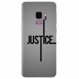 Husa silicon pentru Samsung S9, Amir Justice Minimalistic Nubheebuccus Text