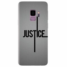 Husa silicon pentru Samsung S9, Amir Justice Minimalistic Nubheebuccus Text foto