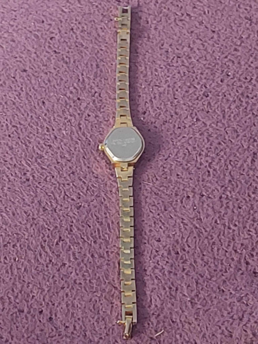 Ceas vechi auriu CITRON INTERNATIONAL curea originala,ceas Made JAPAN,colectie