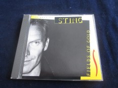 Sting - Fields Of Gol: The Best Of Sting _ cd _ A&amp;amp;M (1994, Europa) foto
