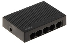 Switch cu 5 porturi 100 Mbps RJ45, capacitate switching 1Gbps, Imou SF105C SafetyGuard Surveillance foto