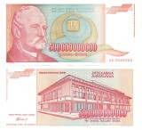 Yugoslavia 500 000 000 000 Dinari 1993 P-137 UNC