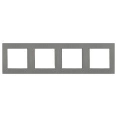 Nova cu patru rame orizontale gri foto