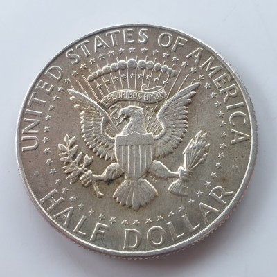USA / SUA Half Dollar 1967 argint foto