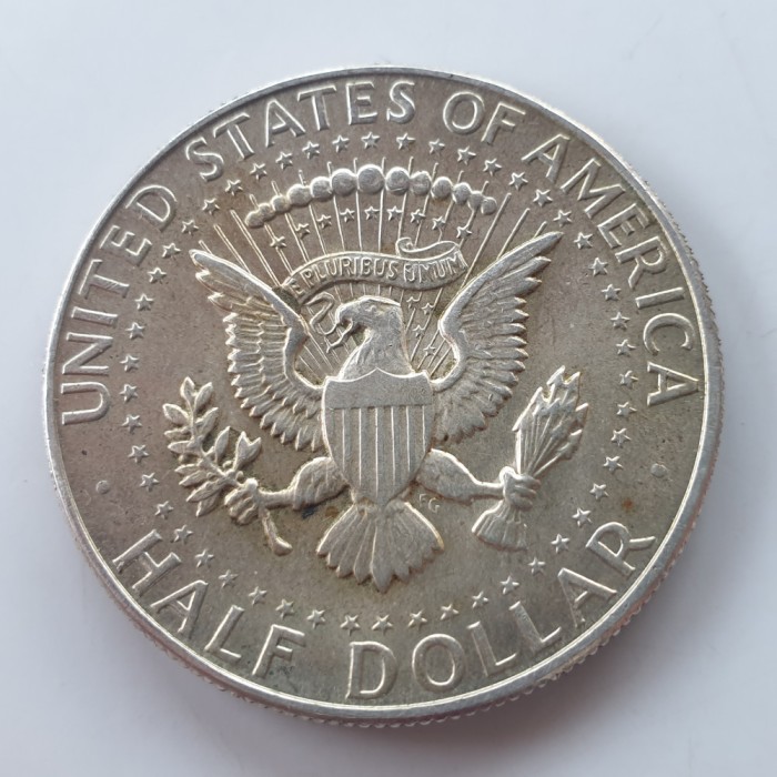 USA / SUA Half Dollar 1967 argint