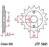 Pinion fata 15 dinti pas lant 520 - ATV Kymco Mxer 150 (03-07) - MXU 150 (07-17) 4T AC 150cc, Oem