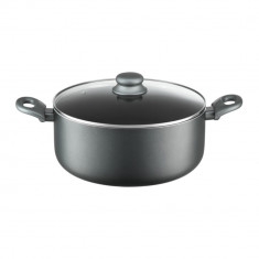 Oala cu capac Graphite, Ambition, 28 cm, 7.2 L, aluminiu, invelis Ilag non-stick