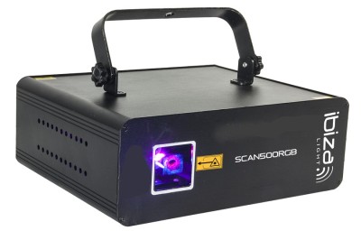Efect LASER Ibiza SCAN500RGB foto