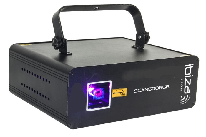 Efect LASER Ibiza SCAN500RGB