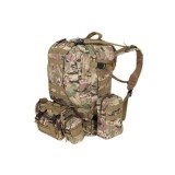 Ghiozdan/rucsac tactic, cu 3 compartimente detasabile, poliester 600D, 45 L, 50x16x60 cm, Isotrade GartenVIP DiyLine