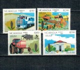 Nicaragua 1984 - Aniversarea revoluției, transport, serie neuzata