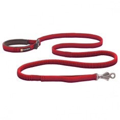 Lesa pentru caini Ruffwear Roamer Bungee Dog Lead Red Sumac L foto
