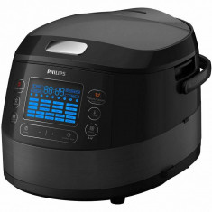 Multicooker Philips HD4749/70, 1070 W, 5 l, 22 Programe automate, Negru foto