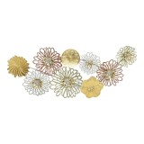 Cumpara ieftin Decoratiune de perete din metal Tutsi Pako World Multicolor 102.9x5.1x43.2 cm
