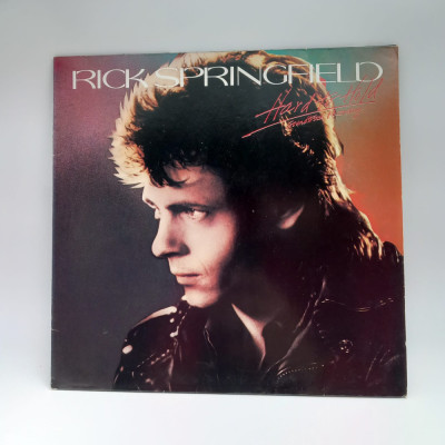 lp Rick Springfield &amp;lrm;&amp;ndash; Hard To Hold - Soundtrack Recording 1984 VG+/VG+ RCA EU foto