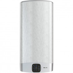 Boiler electric Ariston VELIS WIFI 80, 2 x 1500 W, 80 litri, Afisaj soft touch cu reglarea temperaturii, Functia ECO EVO, Doua rezervoare emailate cu